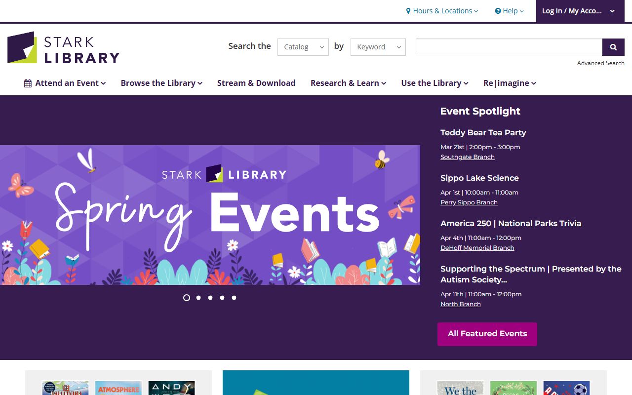 Stark Library genealogy collections for Canton genealogy records