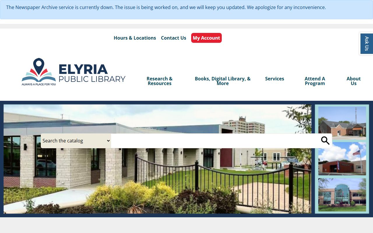 Elyria Public Library for Elyria genealogy records research