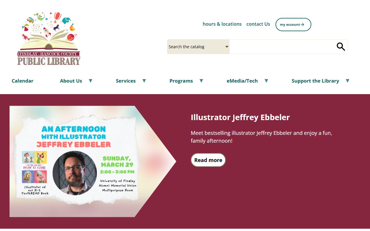 Findlay-Hancock County Public Library for Findlay genealogy records