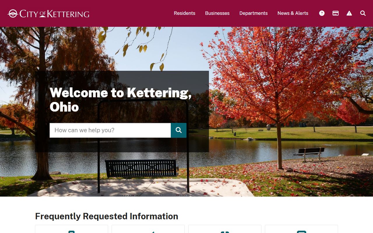 City of Kettering clerk office for Kettering genealogy records