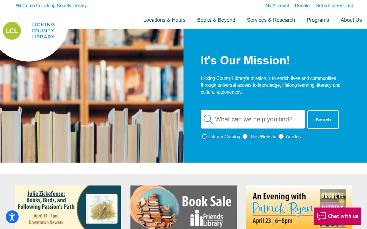 Licking County Library for Newark genealogy records research