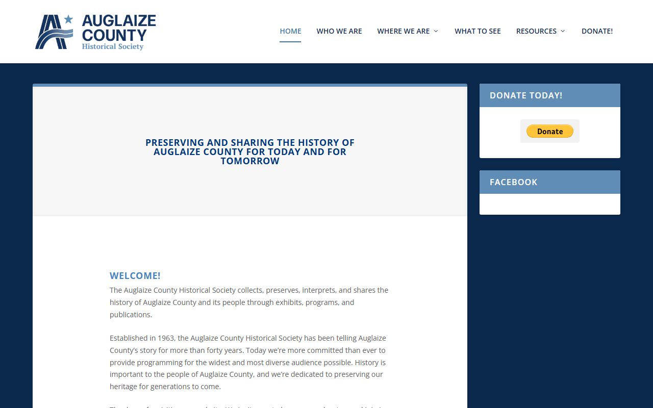 Auglaize County Historical Society for Auglaize County genealogy records