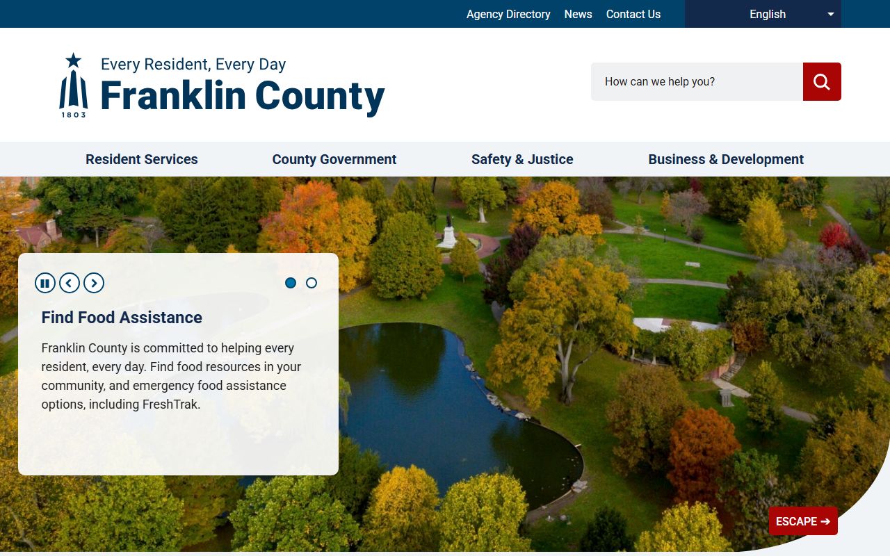 Franklin County Recorder office for Franklin County genealogy records