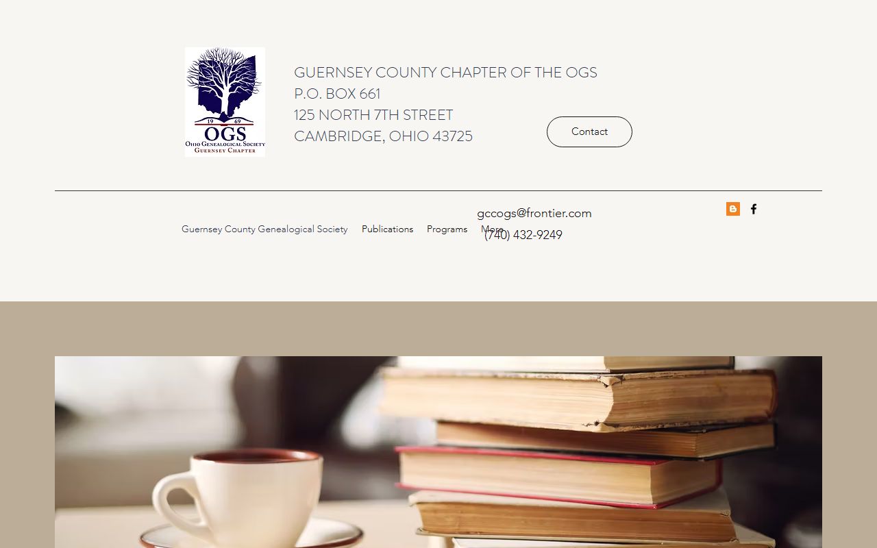 Guernsey County Genealogical Society for Guernsey County genealogy records