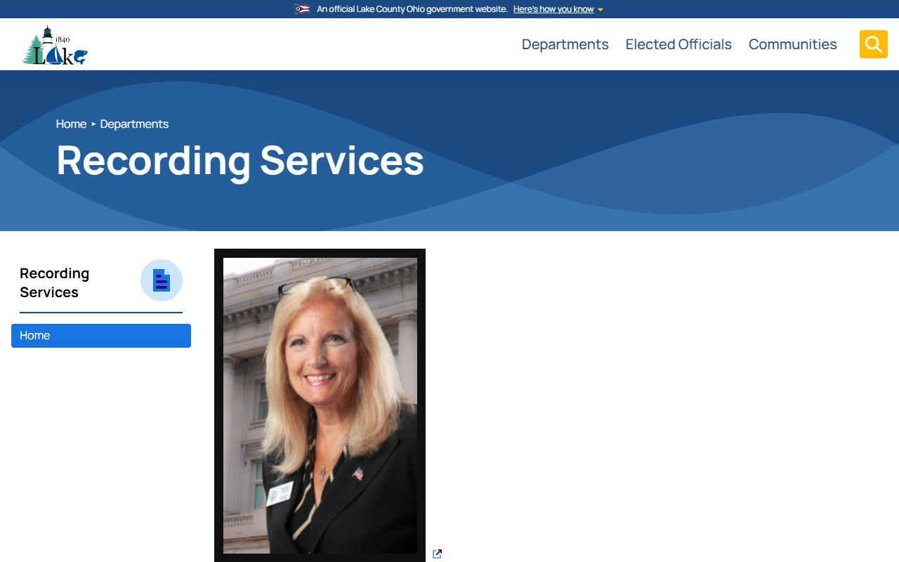 Lake County Recorder office for Lake County genealogy records