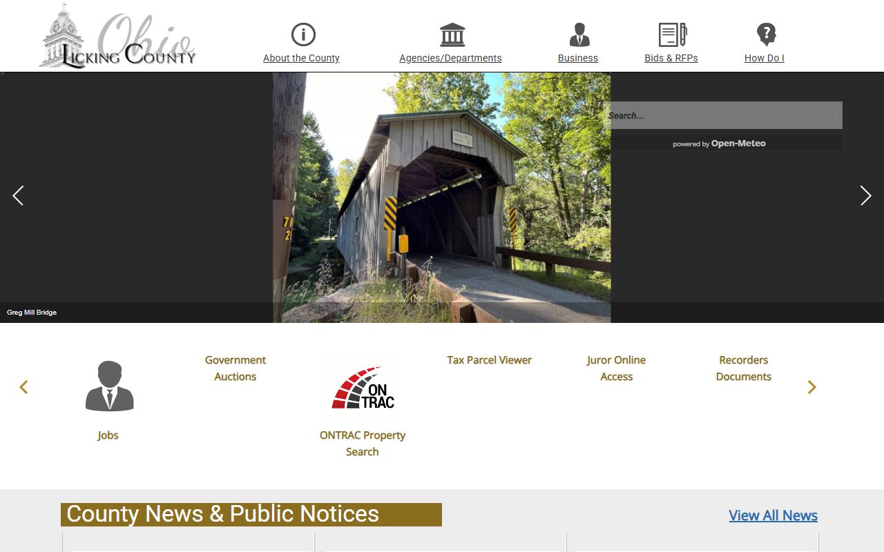 Licking County Records and Archives for Licking County genealogy records