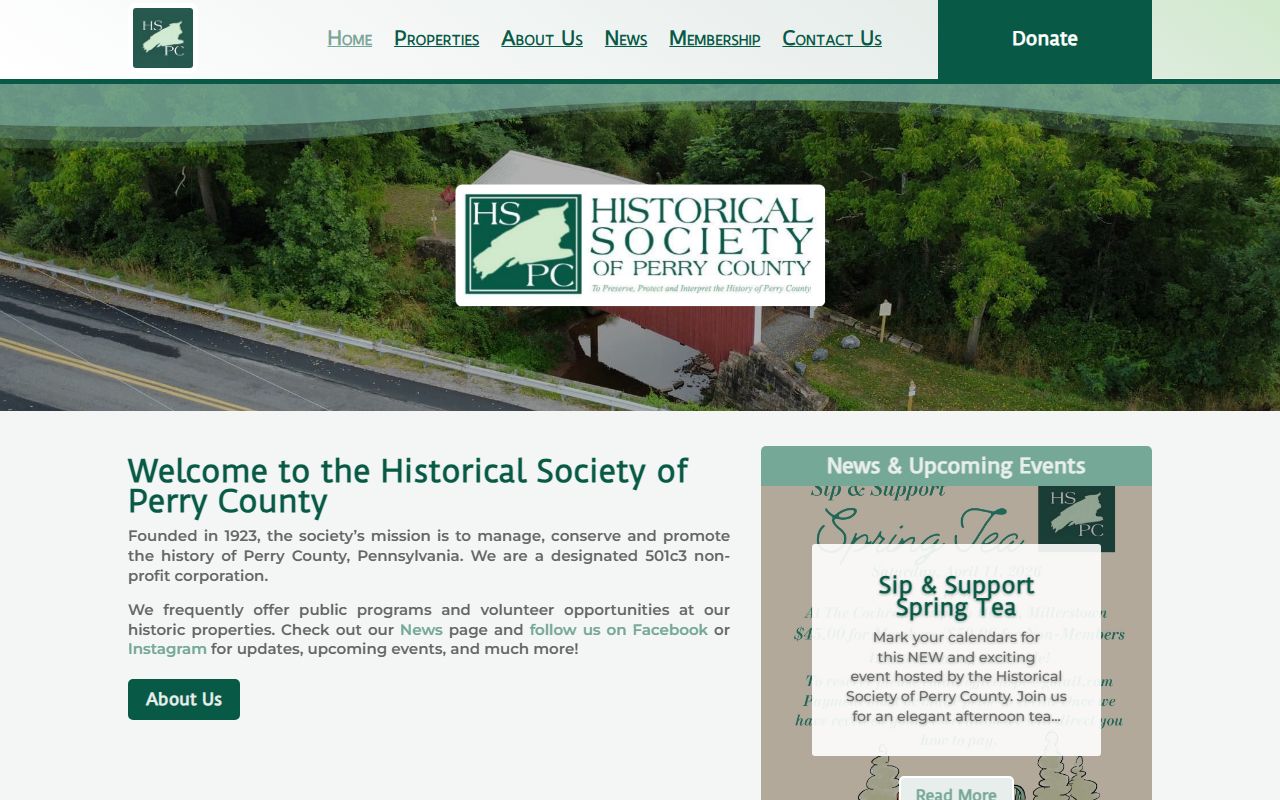 Perry County Historical Society for Perry County genealogy records research