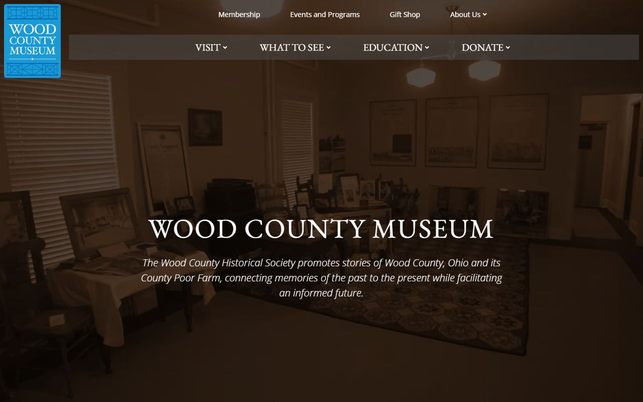 Wood County Historical Society for Wood County genealogy records